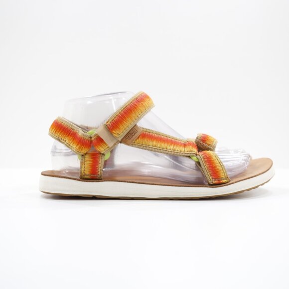 Teva Original Universal Ombre Lightweight Flat Adjustable Sandals - 8 - Picture 3 of 7